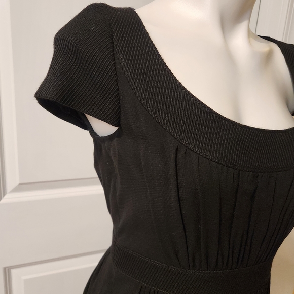 Akris Punto luxury black wool dress size small - Picture 6 of 10